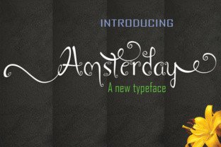 Amsterday: A Distinctive Typeface for Distinctive Projects