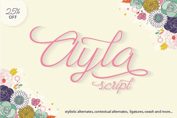 Ayla: Assessing the Charm and Utility of a Script Typeface