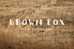 Brown Fox: Elevating Design with a Distinct Script and Regular Pairing