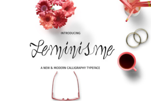 Feminisme: The Modern Calligraphy Typeface for Elegant Expression