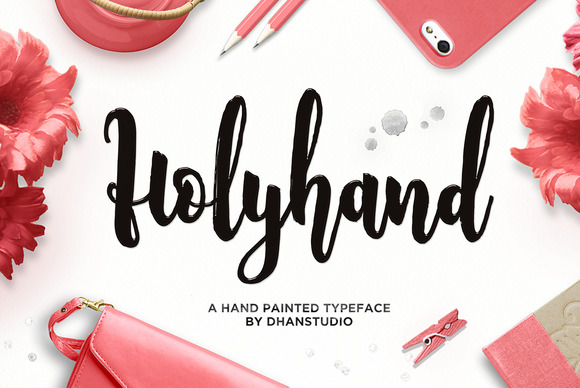 Holyhand Script: Your Toolkit for Elegant Hand-Painted Typography