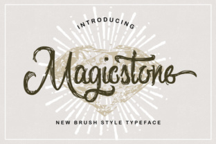 Magicstone Typeface: The Natural Beauty of a Hand-Painted Script