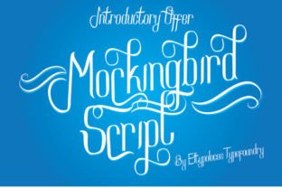 Mockingbird Script: The Beautiful and Functional Font for Creative Projects