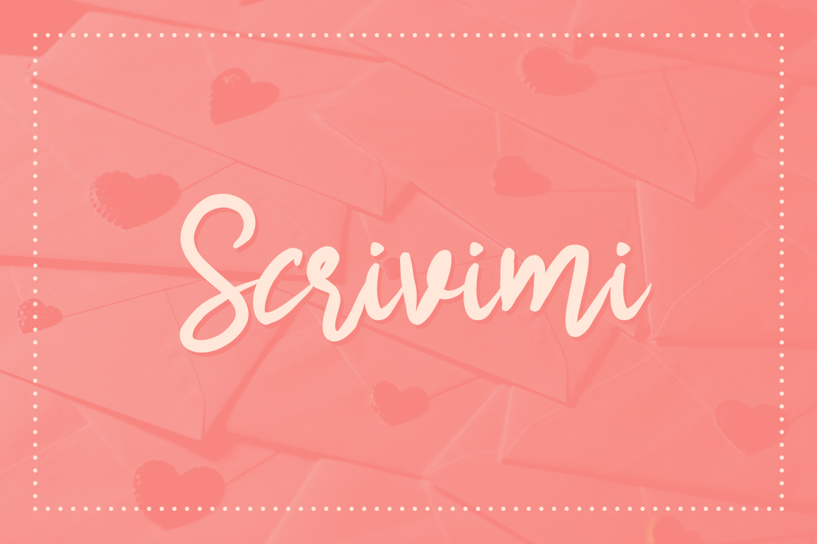 Scrivimi: An Elegant Script Font for Contemporary Communication