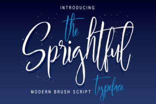 Sprightful: The Hand-Painted Script for Creative Workflows