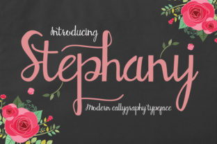 Stephany: A Bold Brush Script for Modern Creators