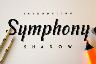 Symphony Shadow: The Script Typeface That Bridges Elegance and Function