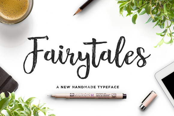 The Allure of Fairytales Script: A Handmade Typeface for Modern Creators