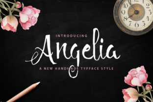 The Beauty of Handwritten Expression with Angelia Script