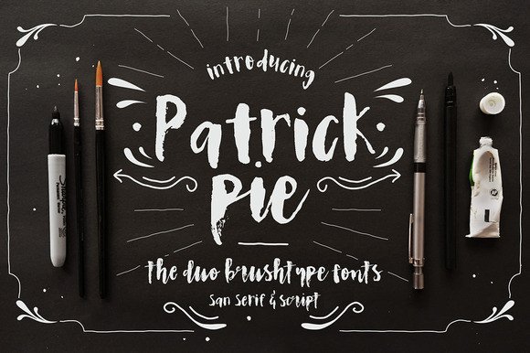 The Craft and Character of Patrick Pie: A Font Duo for Creative Projects