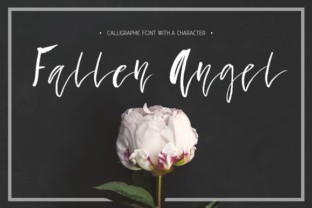The Expressive Edge: Understanding the Fallen Angel Calligraphic Typeface