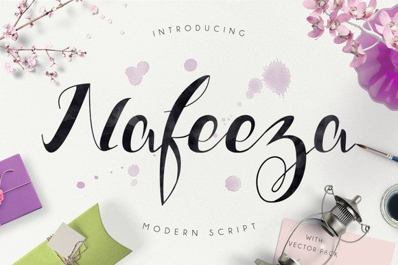 The Nafeeza Typeface: A Modern Script for Modern Creators