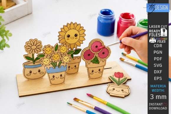 The Ultimate Creative Fusion: Coloring Montessori Toy Laser Cut CNC Projects