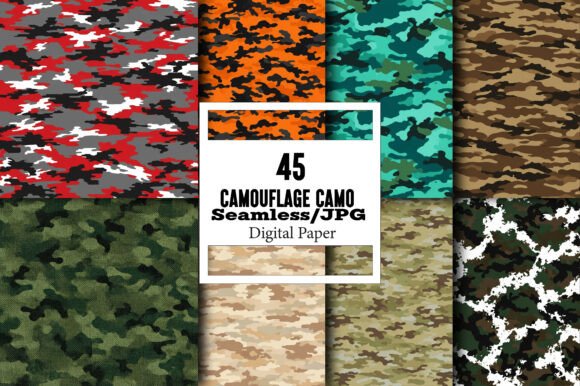 The Ultimate Creative Toolkit: Camouflage Camo Digital Paper Explained