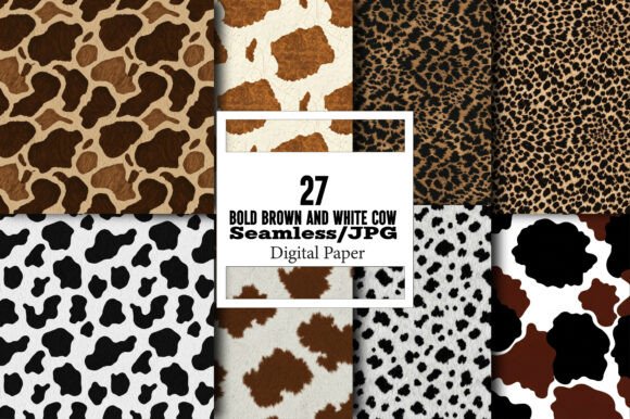 Unlocking Creativity: The Practical Magic of Bold Brown and White Cow Print Papers
